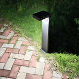Modern Solar Powered Outdoor Pathway Lights IP65 Waterproof LED Landscape Walkway Garden Lighting