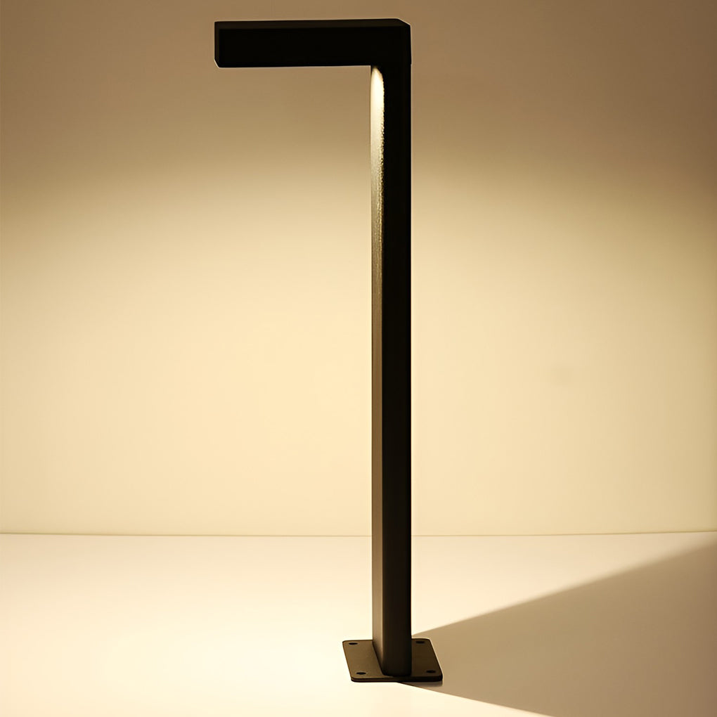 Modern Solar Powered Outdoor Pathway Lights IP65 Waterproof LED Landscape Walkway Garden Lighting