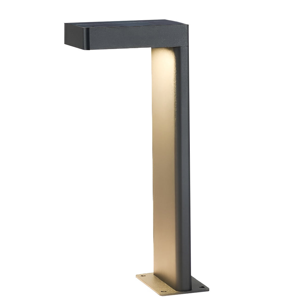 Modern Solar Powered Outdoor Pathway Lights IP65 Waterproof LED Landscape Walkway Garden Lighting