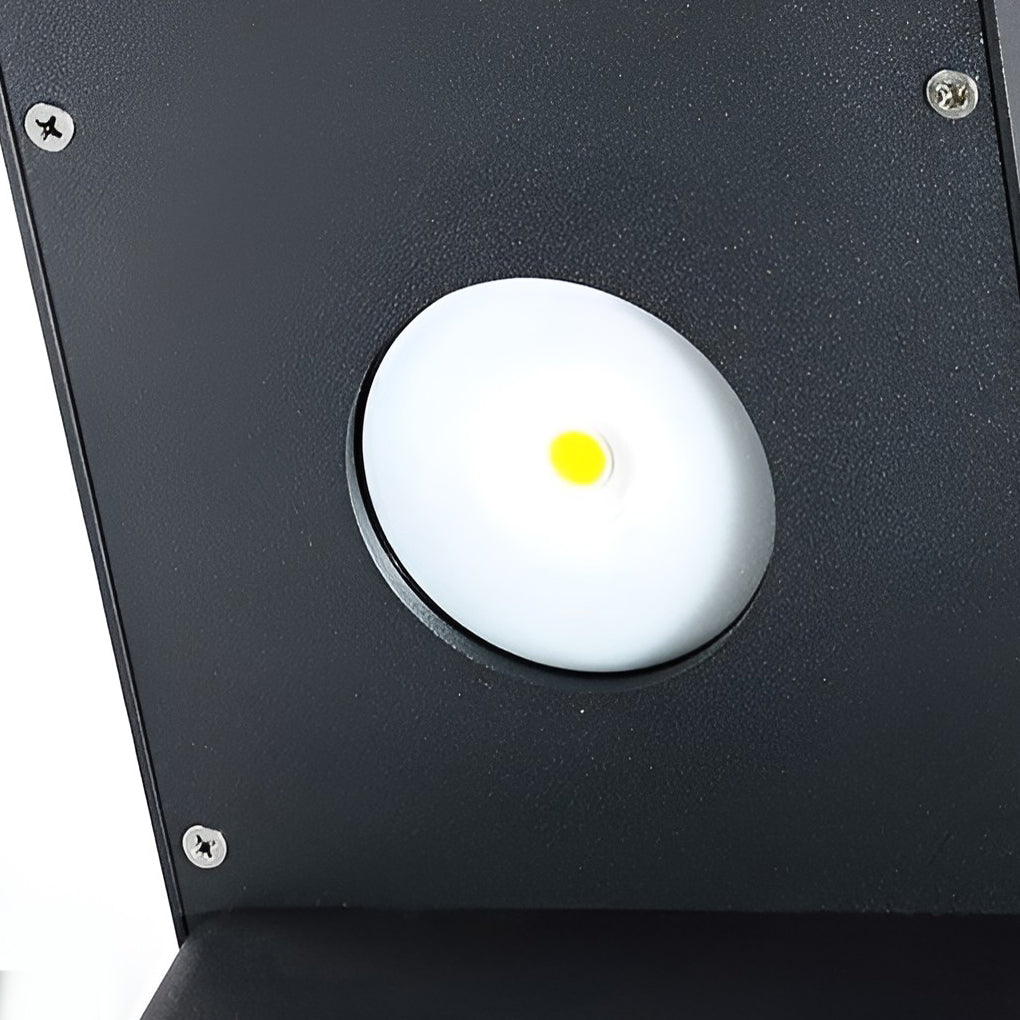 Modern Solar Powered Outdoor Pathway Lights IP65 Waterproof LED Landscape Walkway Garden Lighting