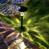 Modern Solar Powered Outdoor Pathway Lights Waterproof Stainless Steel Landscape Garden Lighting