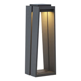 Modern Solar Powered Square LED Path Light Waterproof Outdoor Garden Lantern for Landscape Lighting