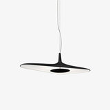 Modern Soleil Noir LED Pendant Light Slender Aerial Design Ceiling Hanging Lamp