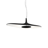 Modern Soleil Noir LED Pendant Light Slender Aerial Design Ceiling Hanging Lamp