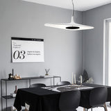 Modern Soleil Noir LED Pendant Light Slender Aerial Design Ceiling Hanging Lamp