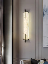 Modern Spanish Alabaster Wall Sconce with Integrated LED for Luxury Interior Lighting