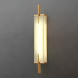 Modern Spanish Alabaster Wall Sconce with Integrated LED for Luxury Interior Lighting