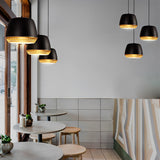 Modern Sphere Metal Pendant Light Minimalist Iron Globe Hanging Lamp for Kitchen Island