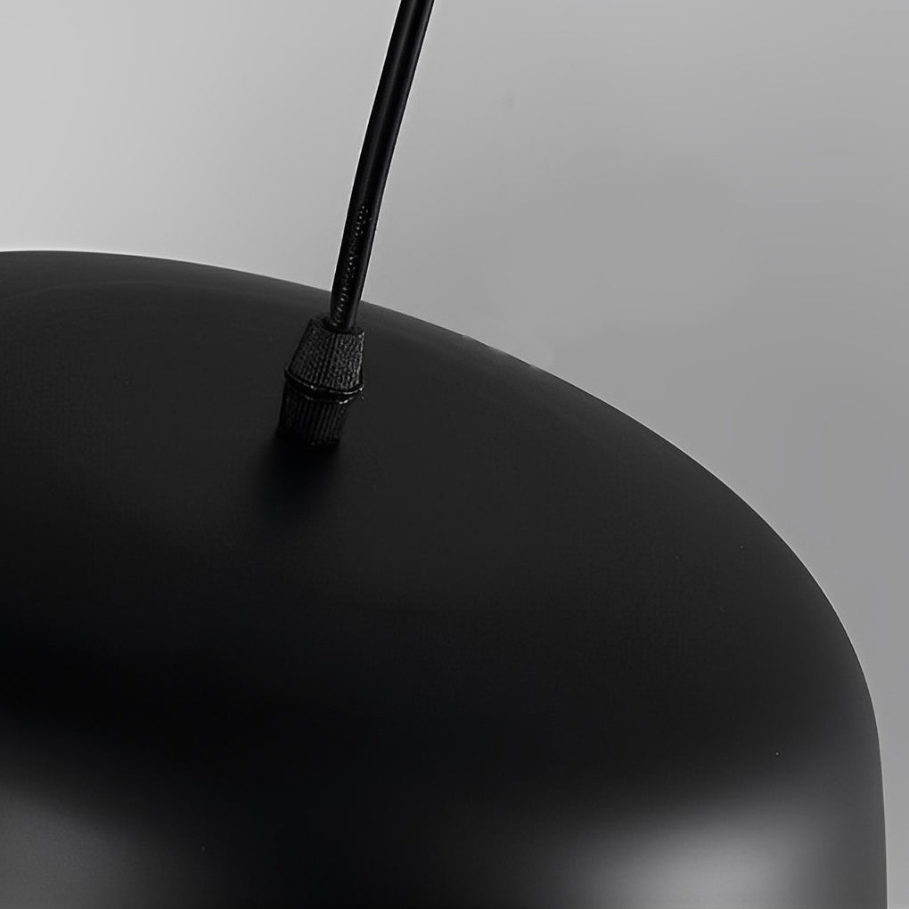 Modern Sphere Metal Pendant Light Minimalist Iron Globe Hanging Lamp for Kitchen Island