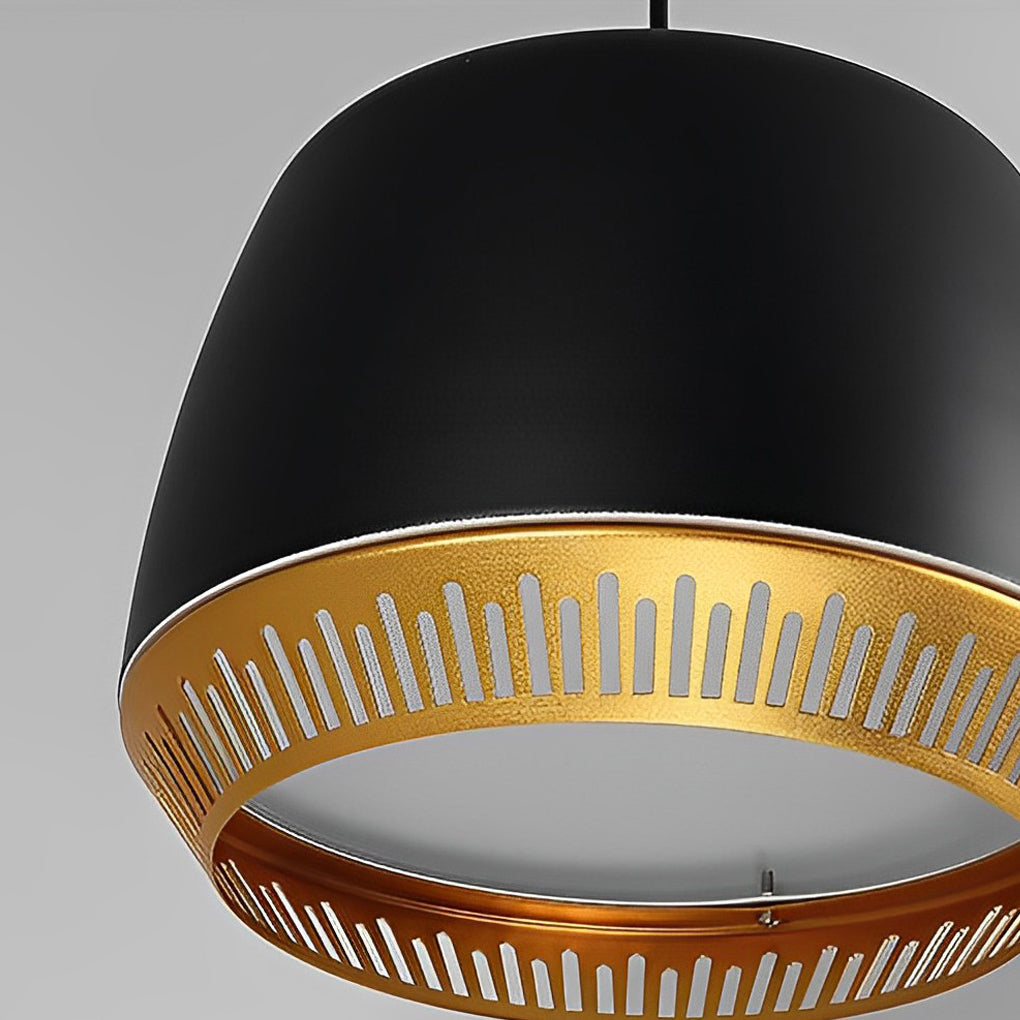 Modern Sphere Metal Pendant Light Minimalist Iron Globe Hanging Lamp for Kitchen Island
