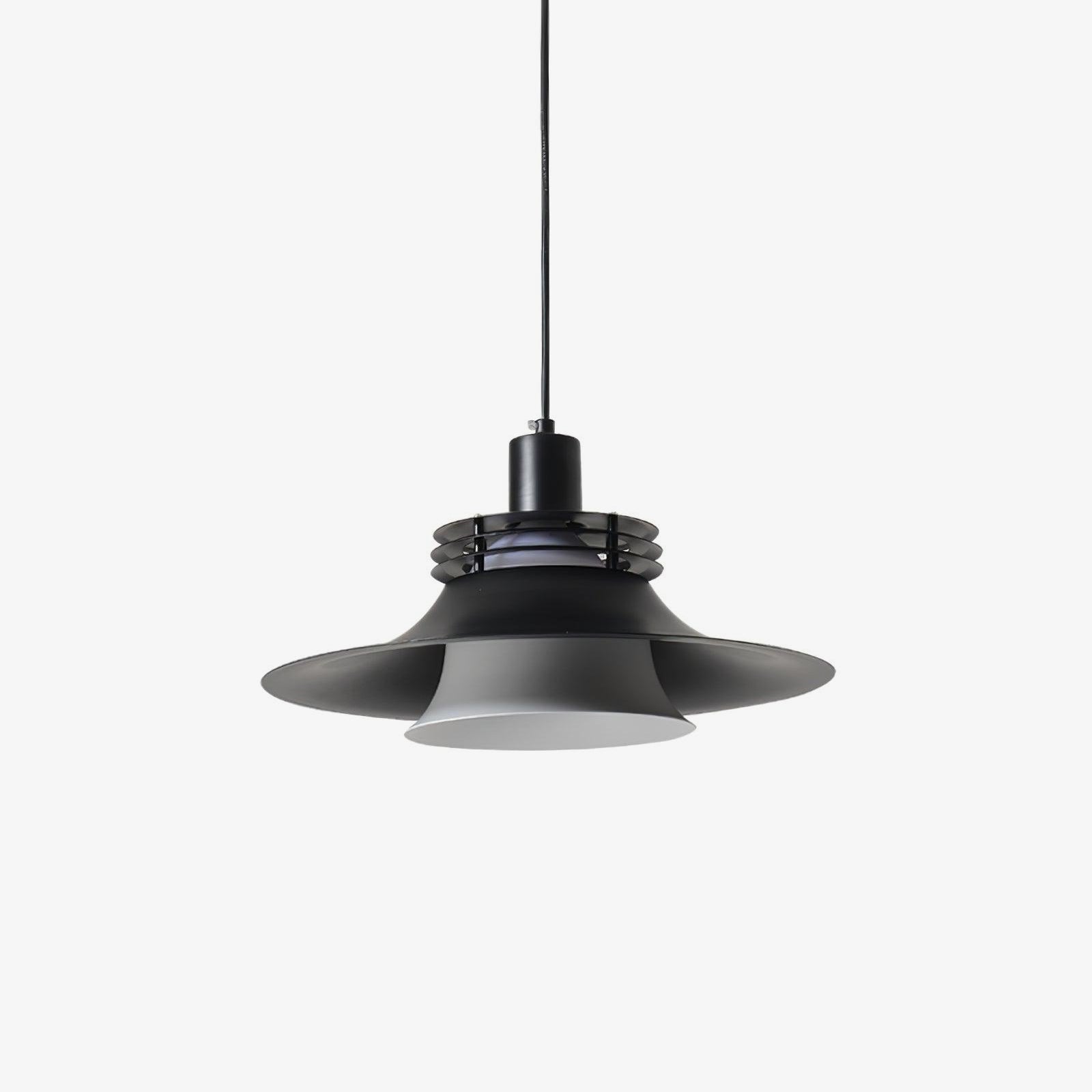 Modern Spherical Two Shade Pendant Light for Kitchen Island and Minimalist Living Room