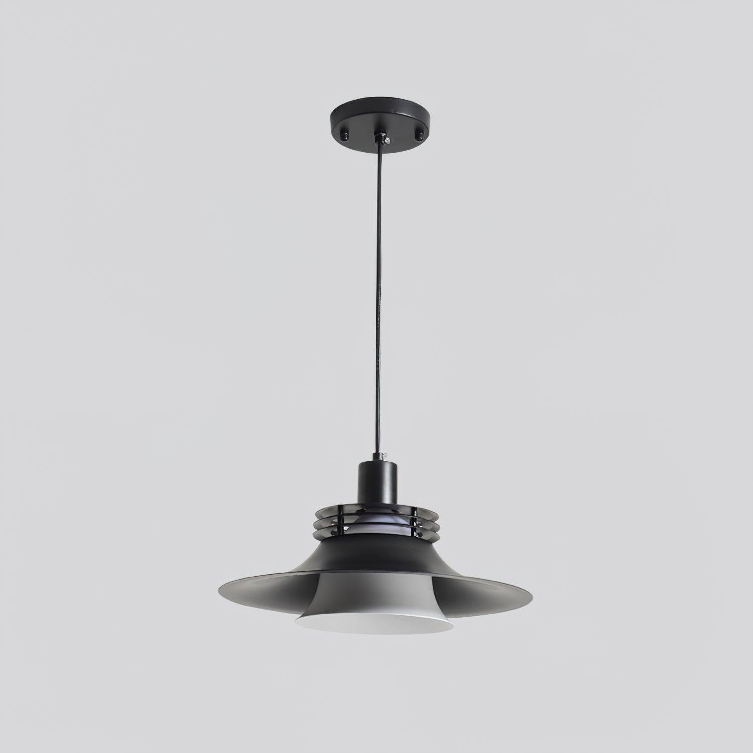 Modern Spherical Two Shade Pendant Light for Kitchen Island and Minimalist Living Room