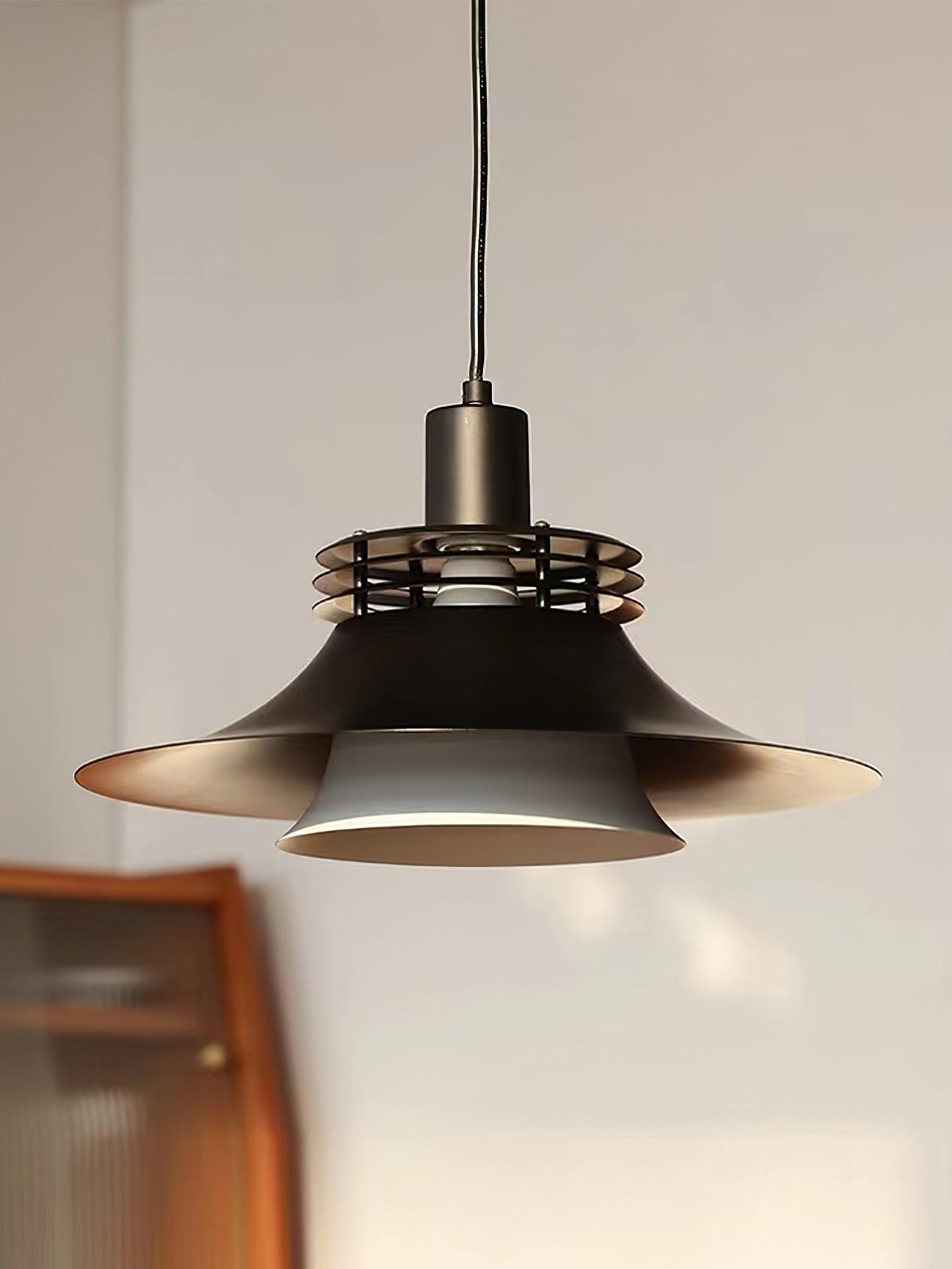 Modern Spherical Two Shade Pendant Light for Kitchen Island and Minimalist Living Room