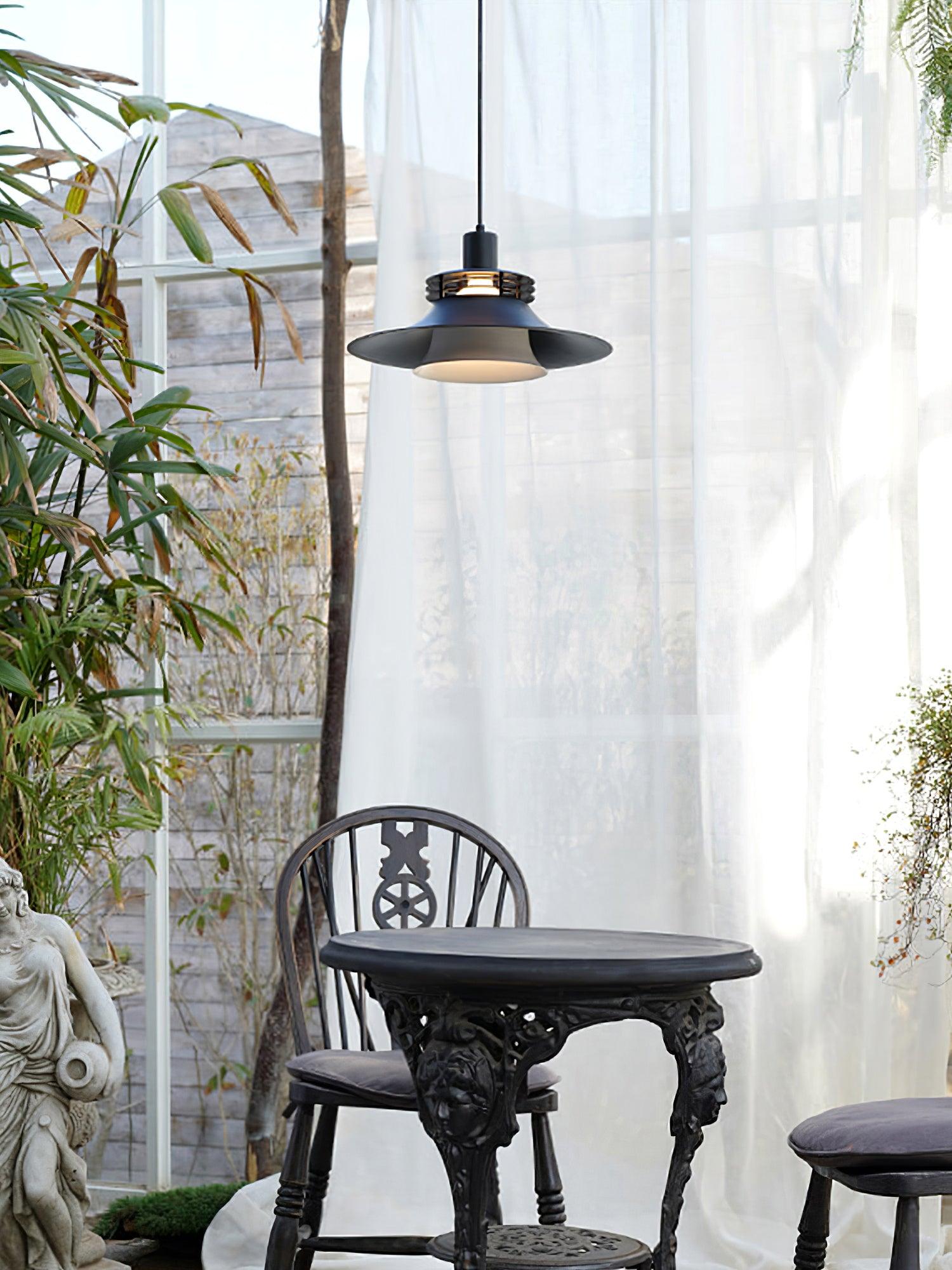 Modern Spherical Two Shade Pendant Light for Kitchen Island and Minimalist Living Room