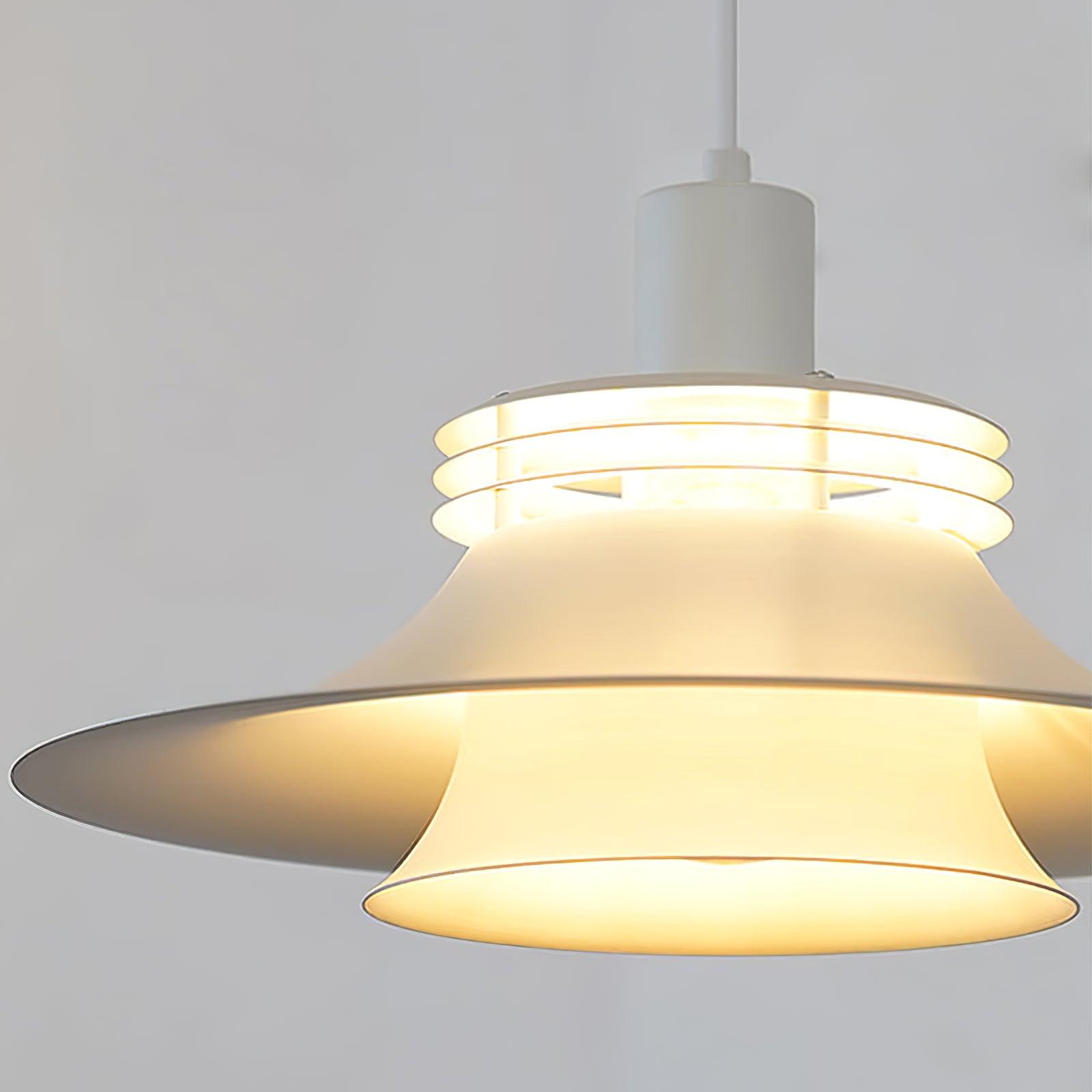 Modern Spherical Two Shade Pendant Light for Kitchen Island and Minimalist Living Room