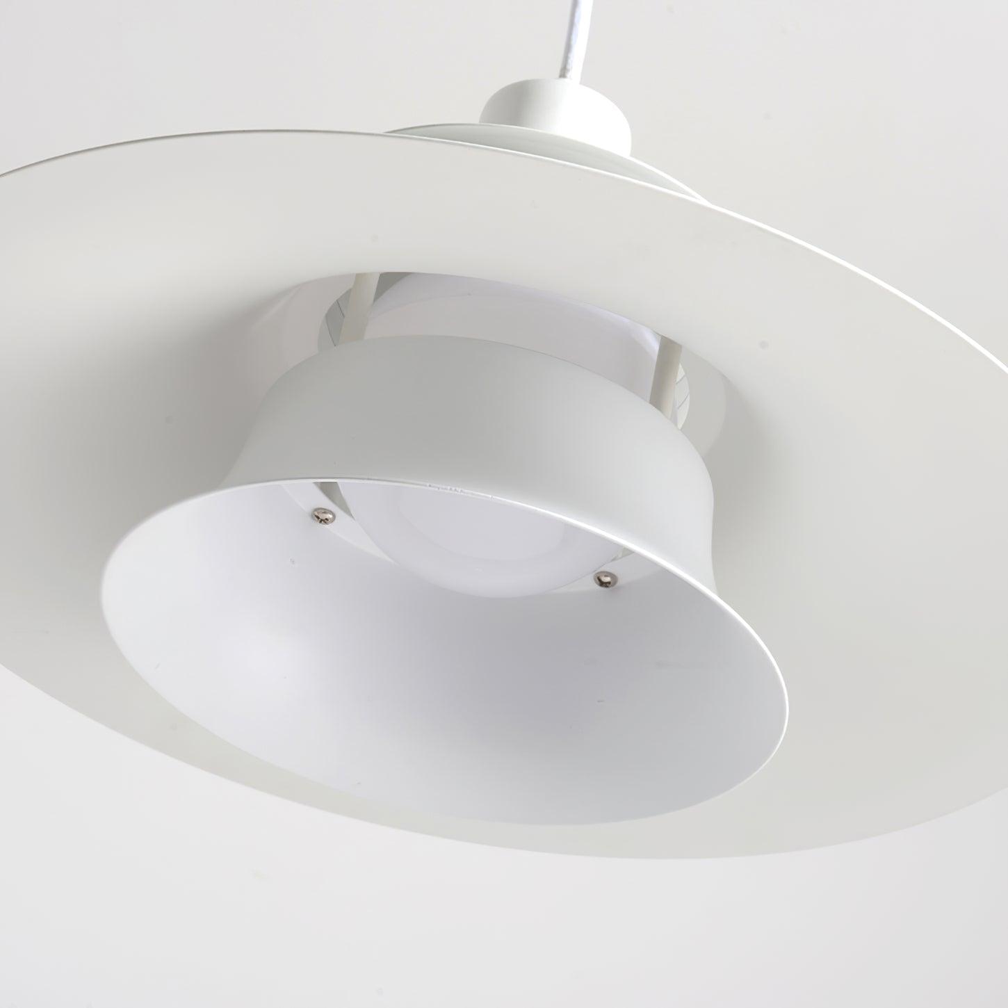 Modern Spherical Two Shade Pendant Light for Kitchen Island and Minimalist Living Room