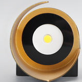 Modern Spiral Exterior Up and Down Wall Light for Garden Porch IP65 Waterproof Wall Sconce