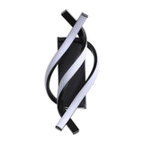 Modern Spiral LED Wall Sconce Minimalist Three Color Dimming Bedside Light Fixture