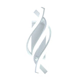 Modern Spiral LED Wall Sconce Minimalist Three Color Dimming Bedside Light Fixture