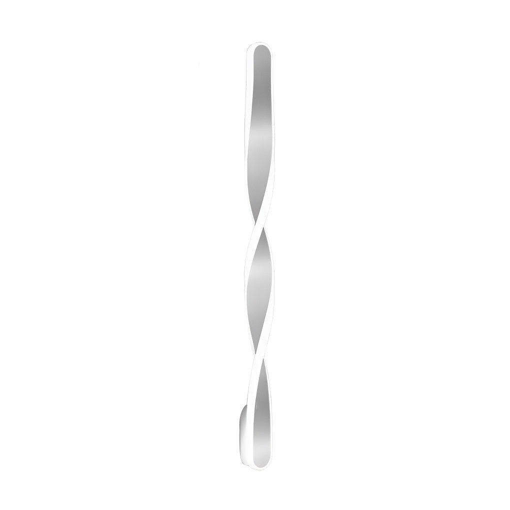 Modern Spiral Strip LED Wall Sconce 29W Minimalist Long Linear Light Fixture for Living Room