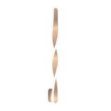 Modern Spiral Strip LED Wall Sconce 29W Minimalist Long Linear Light Fixture for Living Room