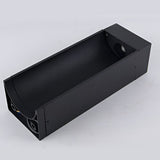 Modern Square Black 5W LED Outdoor Path Light Waterproof Landscape Garden Bollard