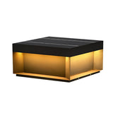 Modern Square Exterior LED Post Light Outdoor Pier Mount Lantern for Fence and Garden