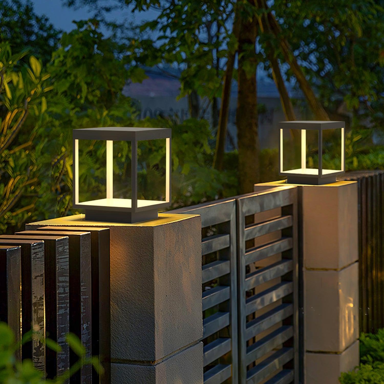 modern-square-frame-outdoor-post-light-waterproof-pillar-lamp-for-garden-patio-path