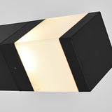 Modern Square LED Landscape Light IP65 Waterproof Black Garden Pathway Lawn Lamp