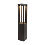 Modern Square LED Landscape Post Light for Villa Garden and Pathway Illumination