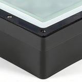 Modern Square LED Outdoor In Ground Well Light with Light Sensor for Steps and Decks