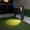 Modern Square LED Outdoor Pathway Light 24 Inch 7W Black Waterproof Garden Lawn Landscape Lamp