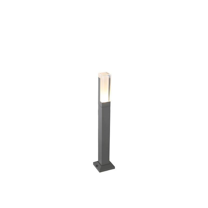 Modern Square LED Outdoor Pathway Light Waterproof Aluminum Landscape Post Lamp