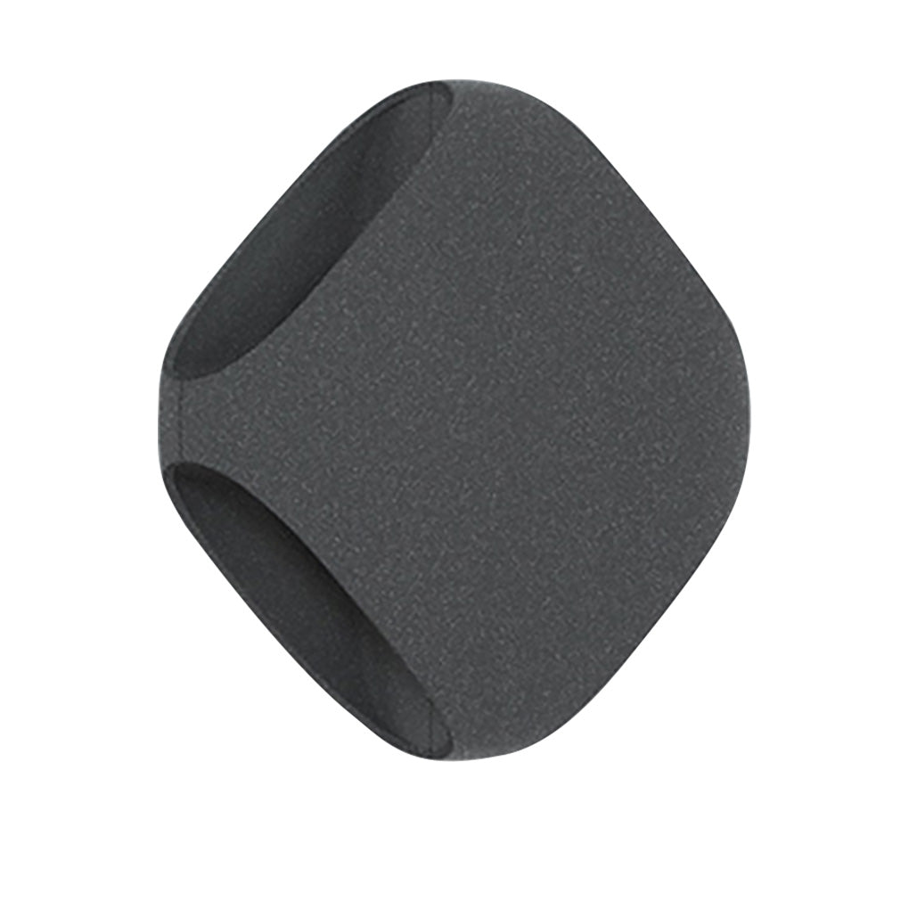 Modern Square LED Outdoor Wall Light Waterproof Black Exterior Sconce for Garden Fence Post