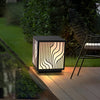 Modern Square LED Waterproof Outdoor Pillar Light for Garden Fence and Deck Post