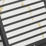 Modern Square Solar LED Outdoor Post Light IP65 Waterproof Pillar Lantern for Deck