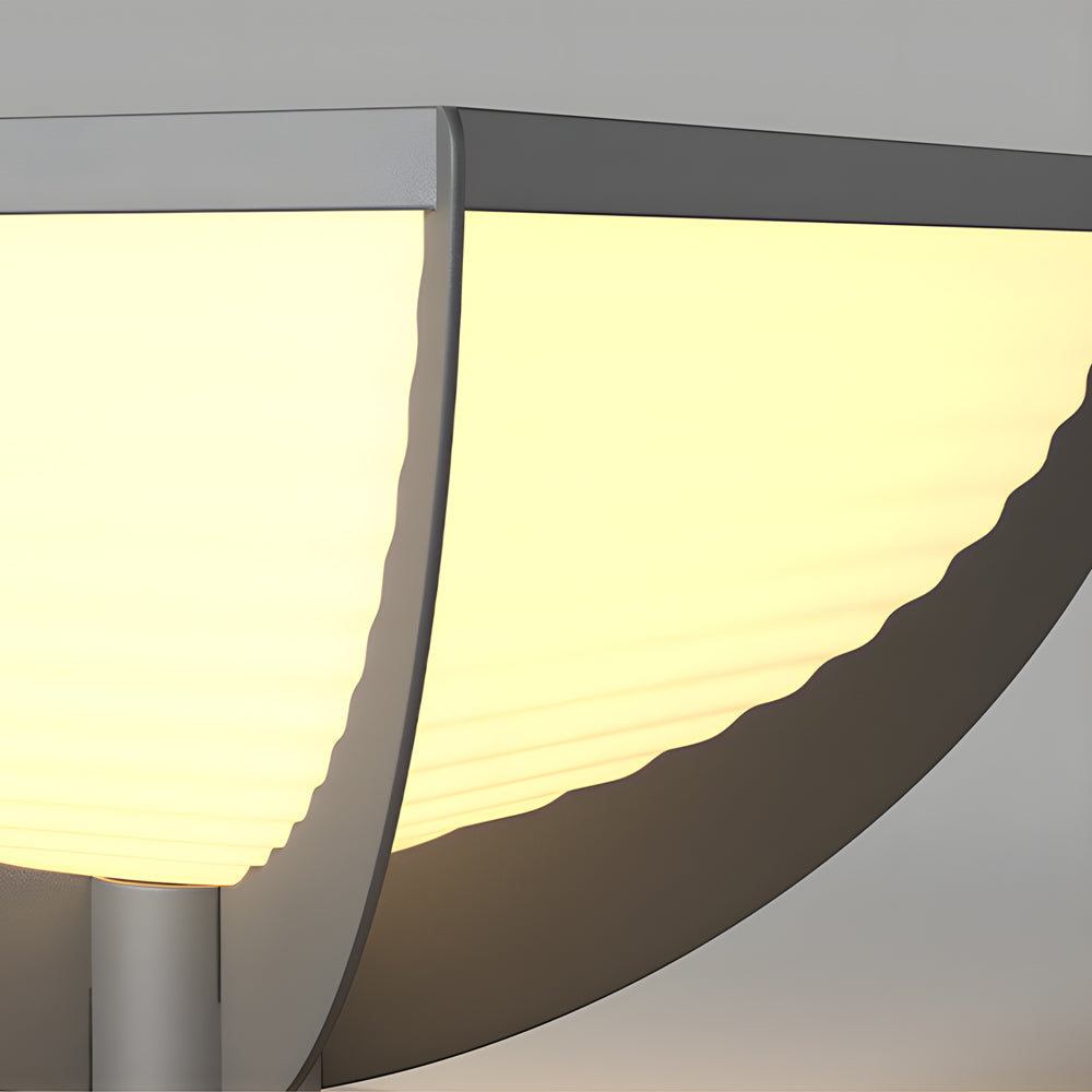 Modern Square Solar Pillar Light Outdoor Waterproof Post Lamp for Garden Fence and Column Lighting