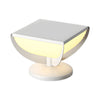 Modern Square Solar Pillar Light Outdoor Waterproof Post Lamp for Garden Fence and Column Lighting