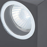 Modern Square Waterproof Exterior LED Wall Sconce Up and Down Lighting for Porch Garden and Patio