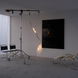 Modern Stainless Steel Fragment Pendant Lamp with Wavy Acrylic Cone Shade for Contemporary Interiors