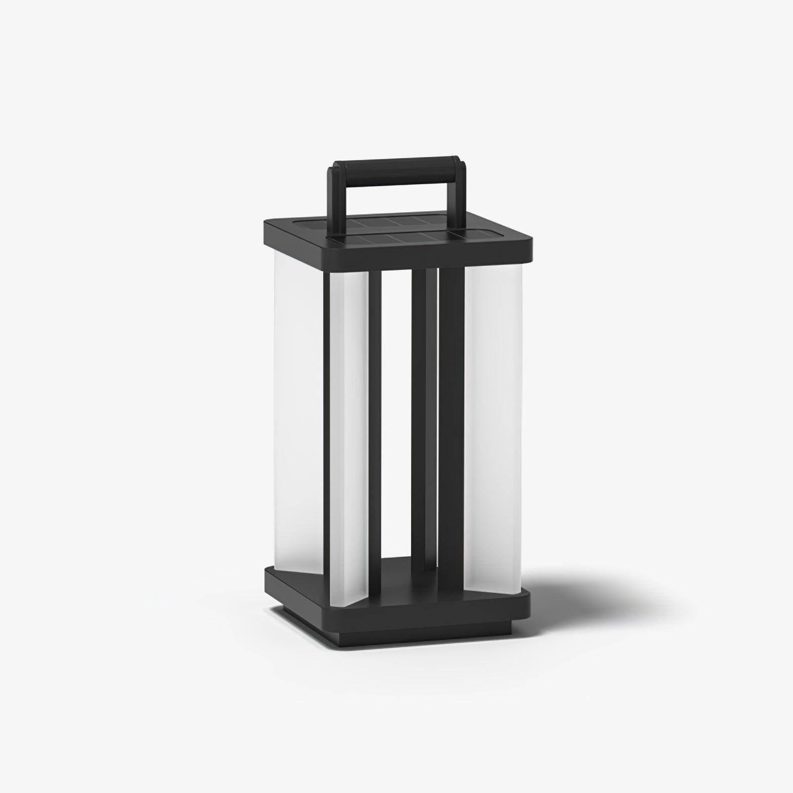 Modern Stainless Steel LED Solar Path Light for Exterior Garden and Walkways