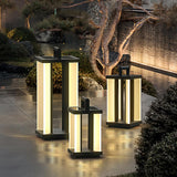 Modern Stainless Steel LED Solar Path Light for Exterior Garden and Walkways