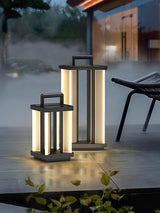 Modern Stainless Steel LED Solar Path Light for Exterior Garden and Walkways