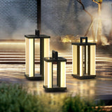 Modern Stainless Steel LED Solar Path Light for Exterior Garden and Walkways