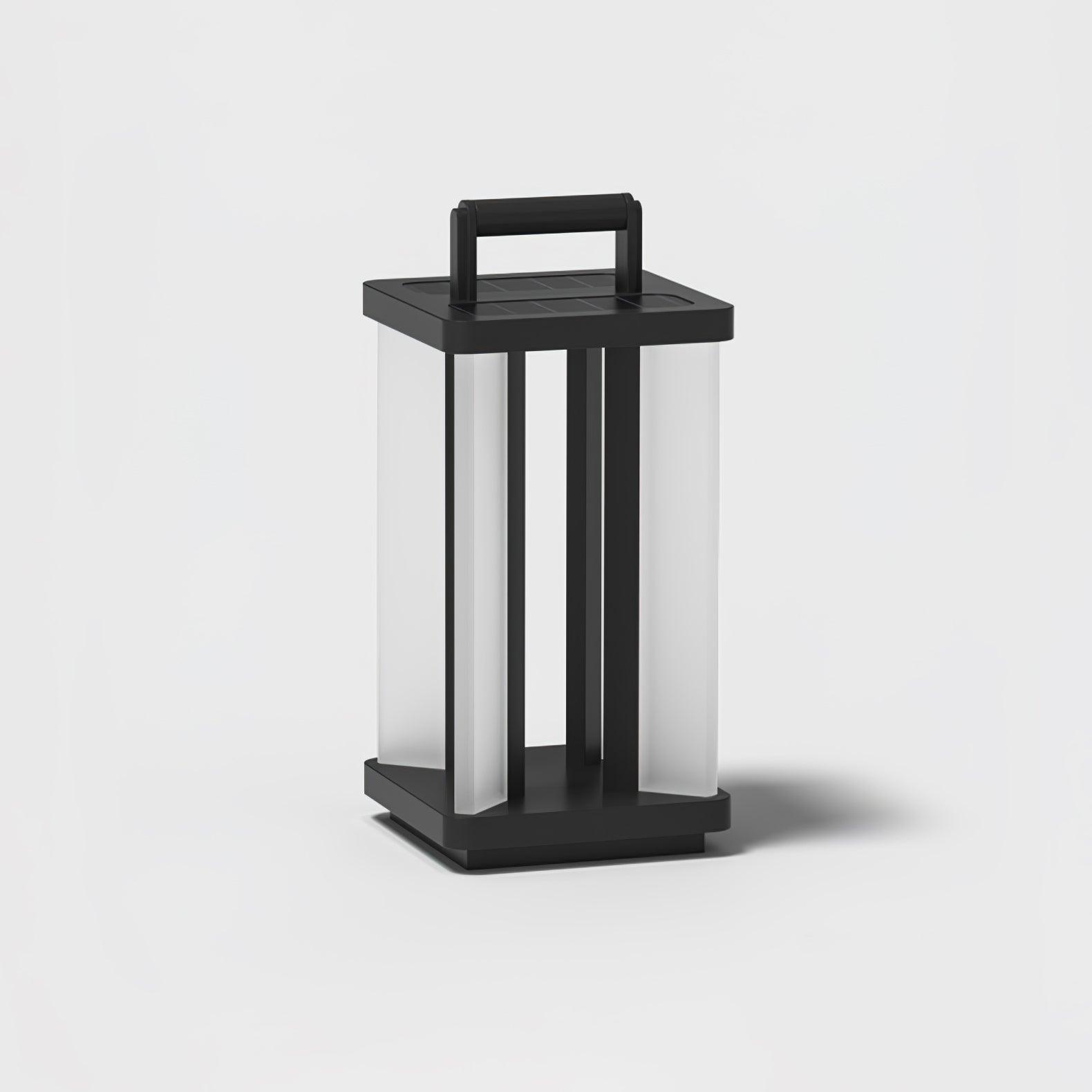Modern Stainless Steel LED Solar Path Light for Exterior Garden and Walkways