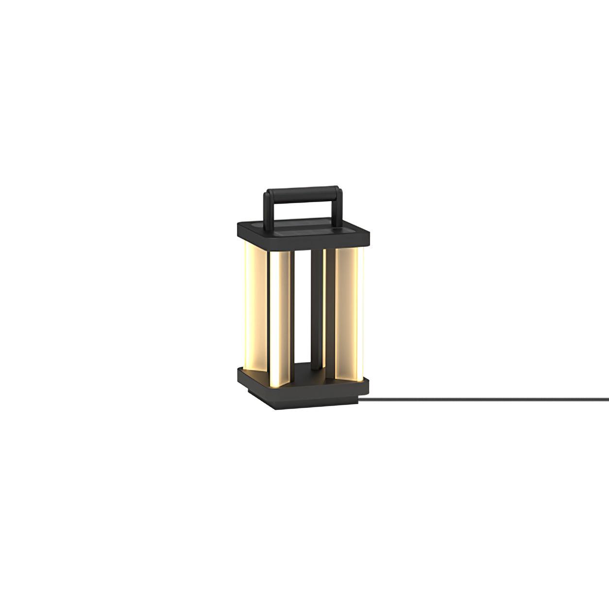 Modern Stainless Steel LED Solar Path Light for Exterior Garden and Walkways