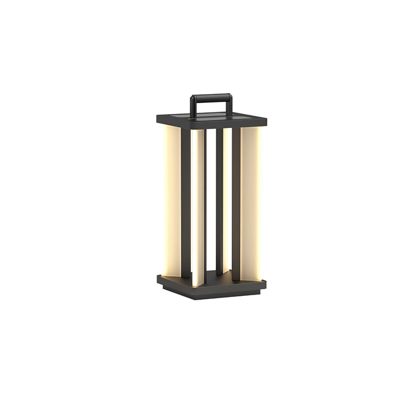 Modern Stainless Steel LED Solar Path Light for Exterior Garden and Walkways