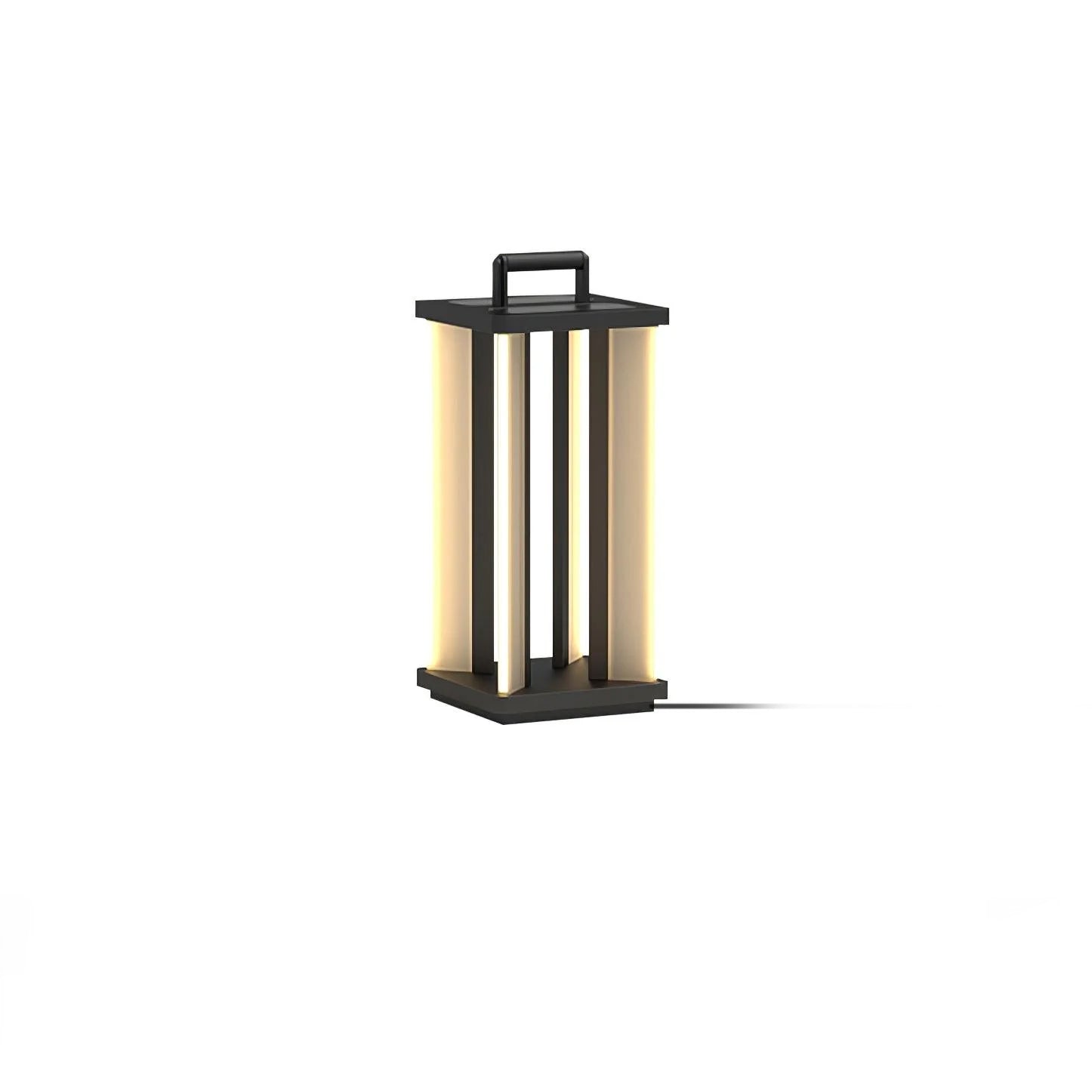 Modern Stainless Steel LED Solar Path Light for Exterior Garden and Walkways