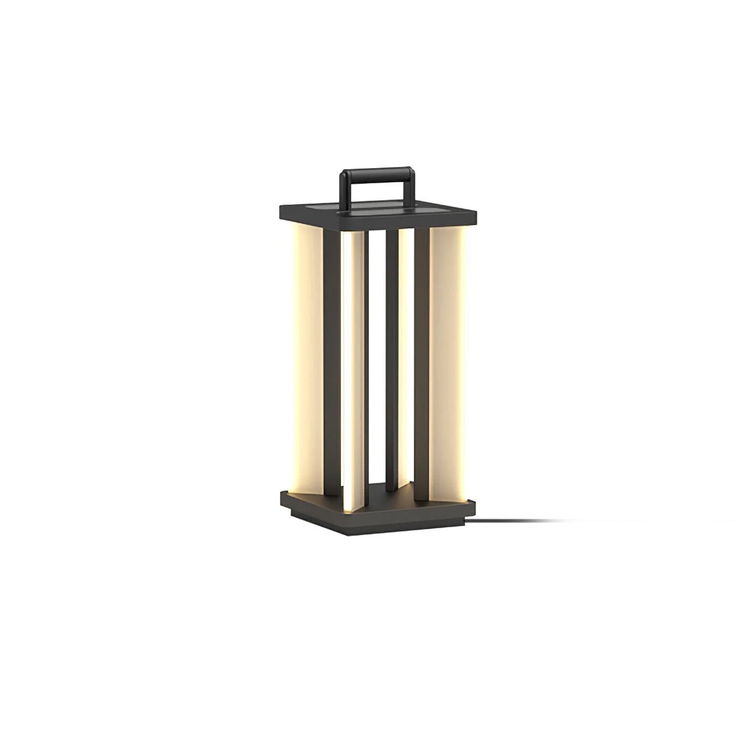 Modern Stainless Steel LED Solar Path Light for Exterior Garden and Walkways
