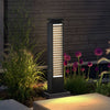 Modern Stainless Steel Outdoor LED Path Lights Waterproof Post Lanterns for Garden and Patio